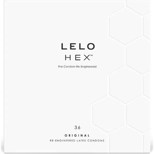 Prezervativ LELO HEX - Structură hexagonală pentru sensibilitate crescută
