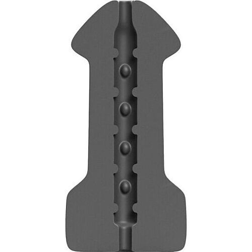 Masturbator ALL BLACK Hook-Up cu design confortabil și realist