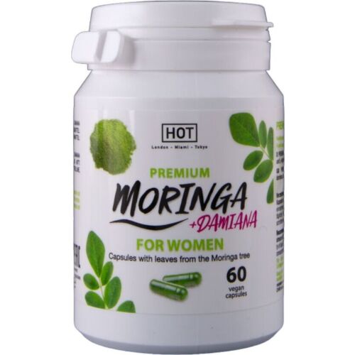 Cápsule Vitalitate Feminină HOT Moringa