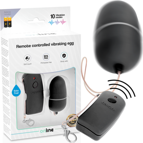 Ou vibrator ONLINE cu control remote și 10 moduri