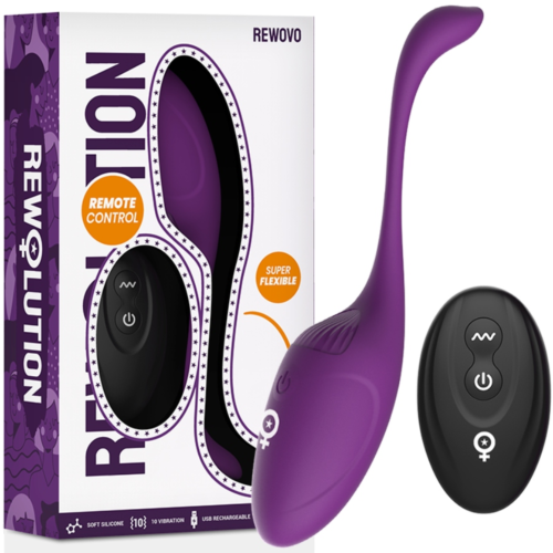 Vibrator Ou Rewolution Rewovo cu control remote și 10 moduri