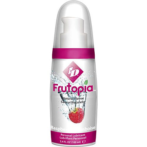 Lubrifiant comestibil ID Frutopia cu gust de zmeură 100ml