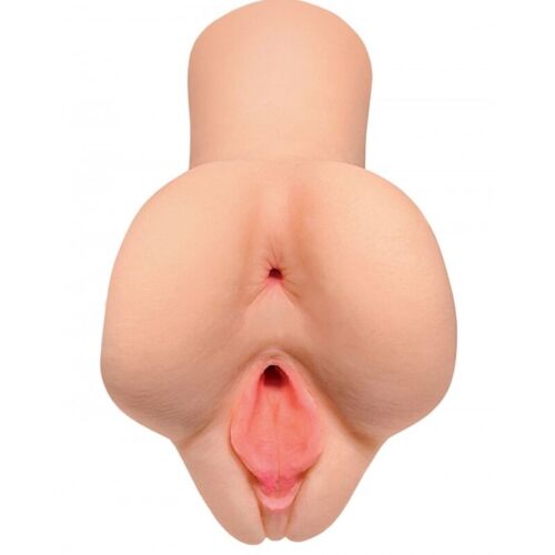 Masturbator PDX PLUS+ Pick Your Pleasure cu două orificii