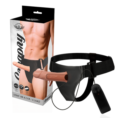 Hamuri Strapon Gregory cu vibrator reglabil