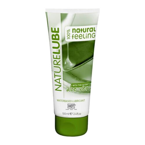 Lubrifiant pe bază de apă HOT Nature Lube aloe vera
