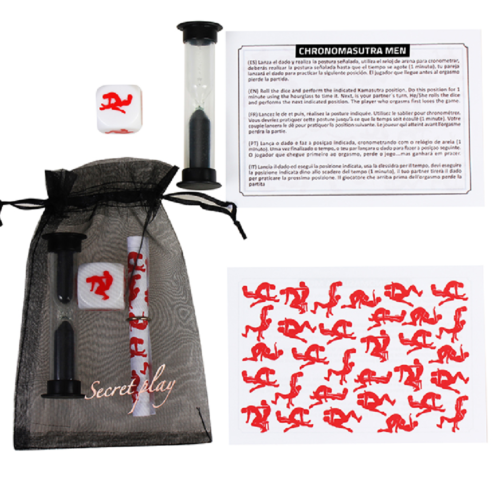Jocuri SECRETPLAY CHRONOMASUTRA cu zar și clepsidra