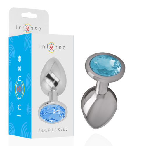 Plug Anal INTENSE cu Bijuterie Diamantă - Dimensiune S