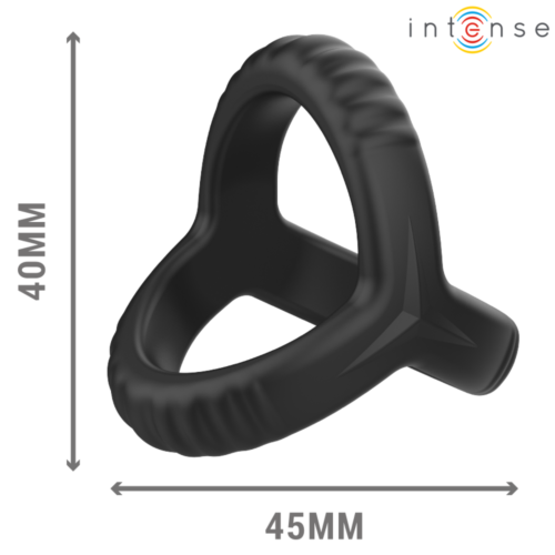 Inel INTENSE CARSON cu dublu silicone pentru control maxim
