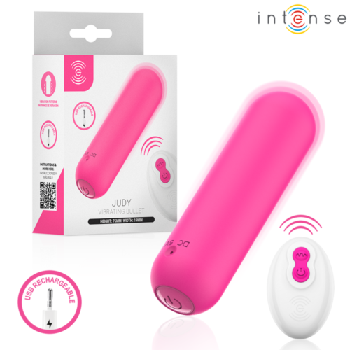 Vibrator INTENSE JUDY cu control de la distanță