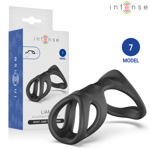Inel Penis INTENSE LIAM - Design cu două inele