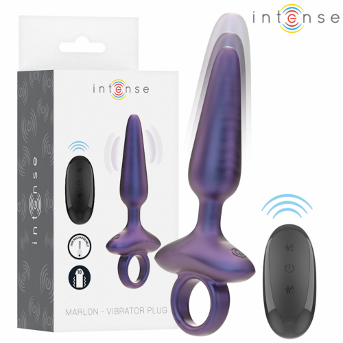 Plug anal INTENSE MARLON cu control de la distanță