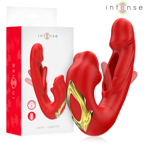 Vibrator INTENSE NATHY cu stimulare prin supt