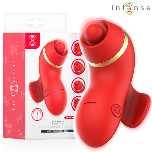 Stimulator INTENSE HIGH TECH Patty cu 4 capete interschimbabile
