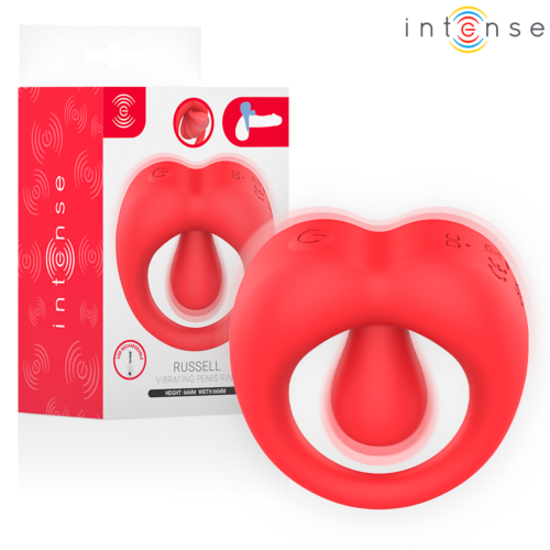 Inel Vibrant INTENSE RUSSELL cu Stimulator Clitoridian