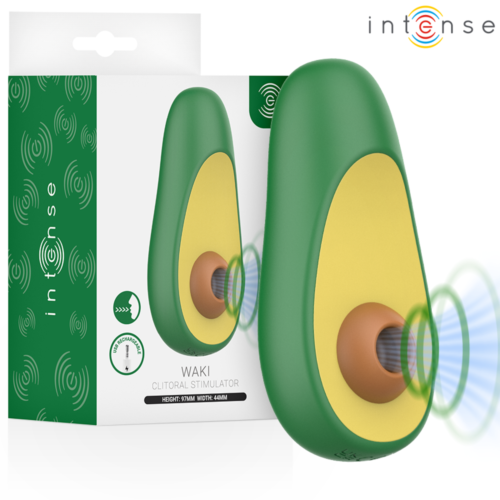 Stimulator Suț INTENSE WAKI AVOCADO | Ergonomic și discret