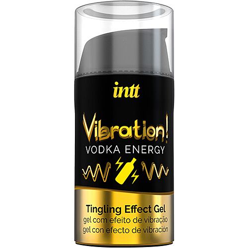 Gel stimulativ INTT Vibration Vodka 15ml cu gust