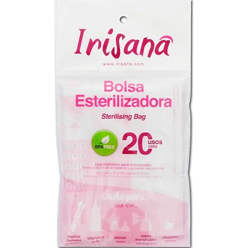 Bolsă sterilizatoare Iriscup | 20 utilizări eficiente