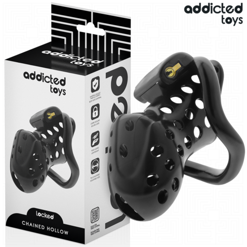 Jaula pentru penis ADDICTED TOYS LOCKED 10,5 cm cu inele