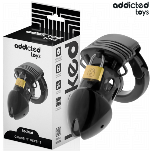 Jaula pentru penis ADDICTED TOYS LOCKED 7,5 CM cu ajustare