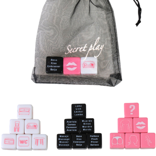 Joc de zaruri SECRETPLAY pentru cupluri