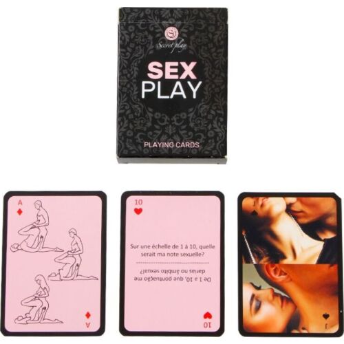Joc de cărți SECRETPLAY SEX PLAY pentru cupluri