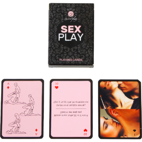 Joc de cărți SECRETPLAY Sex Play pentru cupluri