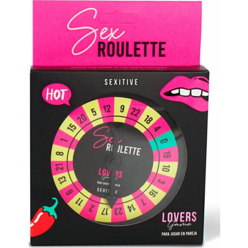Jocuri SEXITIVE Sex Roulette Lovers - Provocări senzuale pentru cupluri