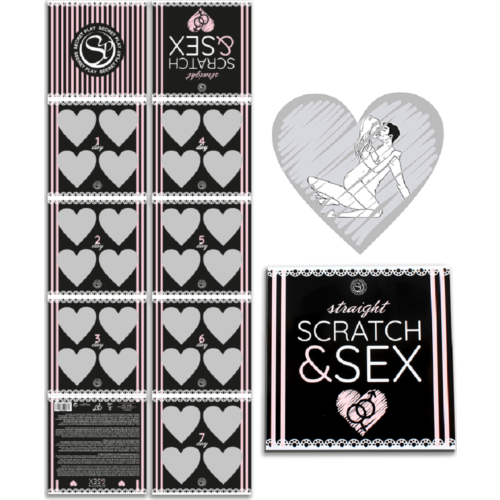 Jocuri SECRETPLAY Scratch & Sex HETERO pentru cupluri