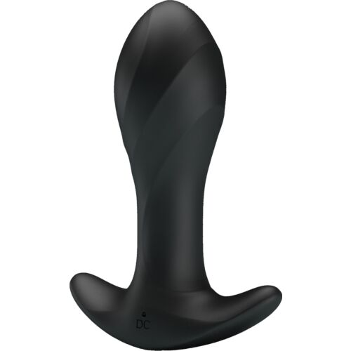 Plug anal PARTY UP Keith cu vibrație și design conic