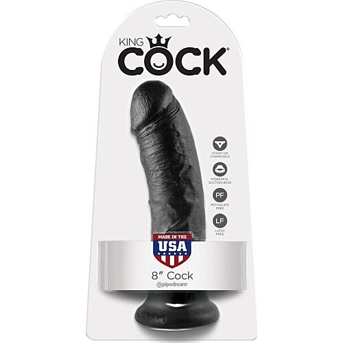 Dildo King Cock 8 - Senzație realistă și sumergibil