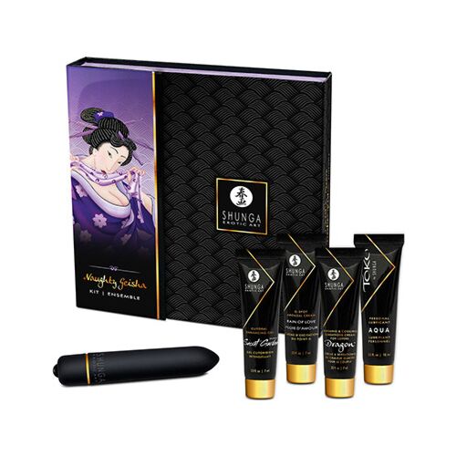 Kit de Pereche SHUNGA Geisha Naughty cu 10 viteze