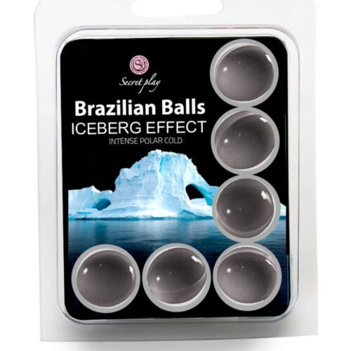 Boli Brazilian Balls Secret Play cu efect de răcire și încălzire