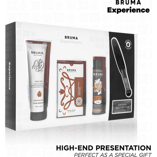 Kit de masaj BRUMA XPERIENCE cu vibrator lichid