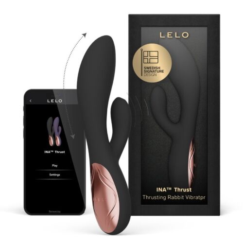 Vibratoare Rabbit LELO INA THRUST cu mișcare reală