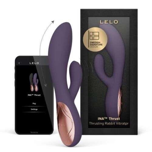 Vibratoare Rabbit LELO INA THRUST cu mișcare de excitare