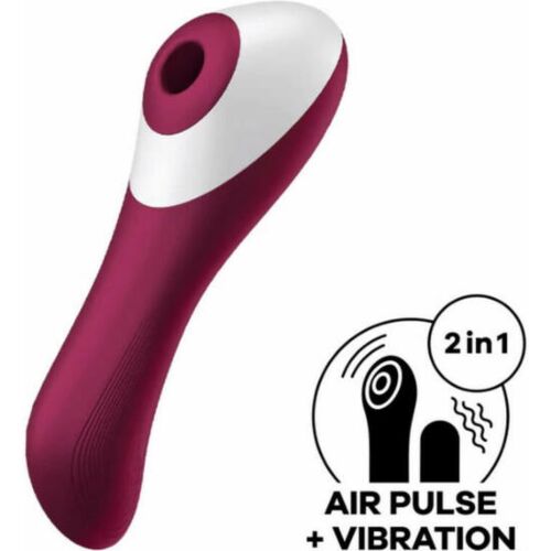 Vibratoare SATISFYER DUAL CRUSH cu tehnologie de undă de presiune