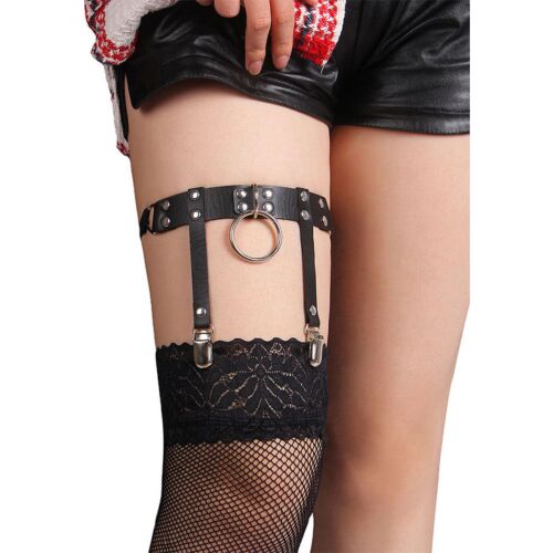 Ciorap de pie SUBBLIME FETISH - ajustabil din piele
