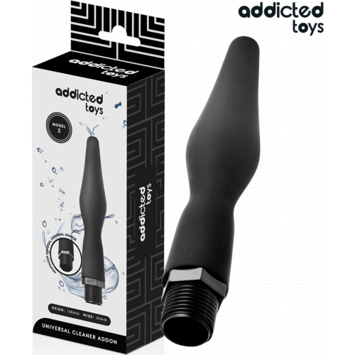 Ducha Anal Addicted Toys Model 2 cu Adaptator Universal