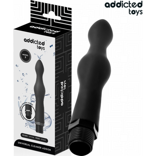 Curățător Anal Addicted Toys Model 3 cu Adaptator Universal
