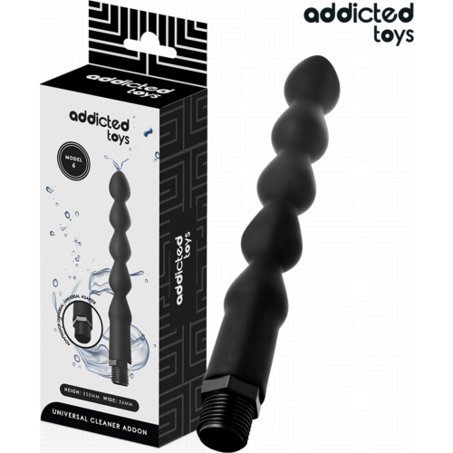 Ducha Anal Addicted Toys Model 6 cu Adaptator Universal