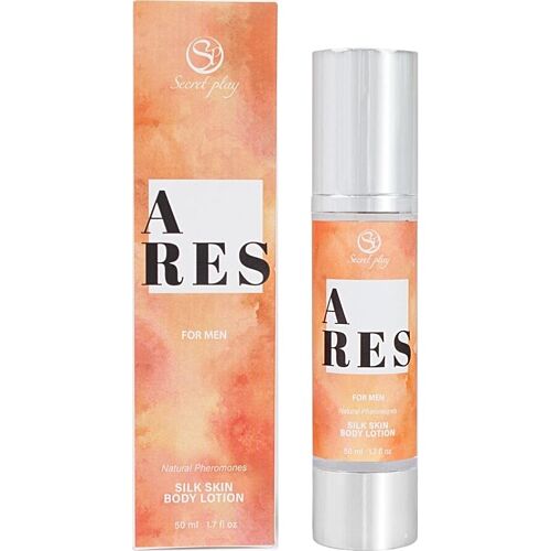 Loțiune pentru bărbați Secretplay Ares Silk Skin 50 ml