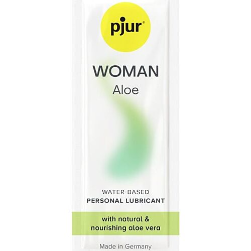 Lubrifiant PJUR WOMAN Aloe 2 ml cu aloe vera