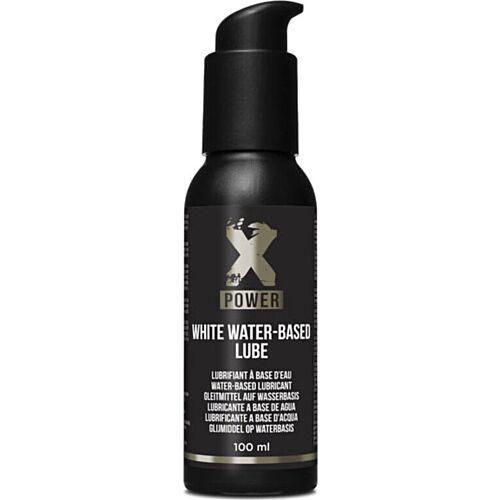 Lubrifiant XPOWER - WHITE WATER-BASED LUBE 100 ML