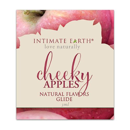 Lubrifiant comestibil Intimate Earth Cheeky Apples 3ml