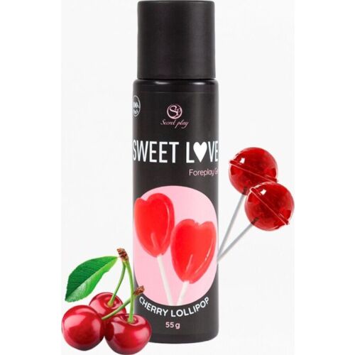 Lubrifiant comestibil SECRETPLAY Cereza Lollipop 60 ml