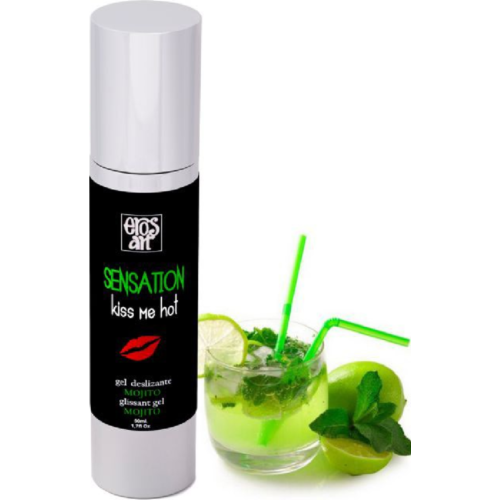Lubrifiant EROS-ART Mojito 50 ml cu efect călduros