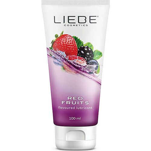 Lubrifiant Liebe 100 ml cu aromă de fructe roșii