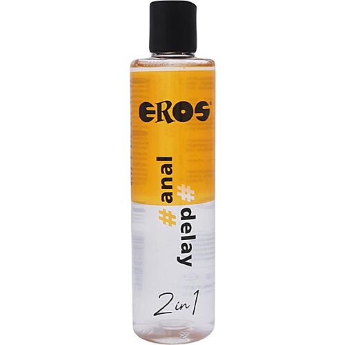 Lubrifiant Eros 2 în 1 ANAL DELAY 250 ml cu efect relaxant