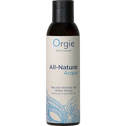 Lubrifiant Orgie All-Natural Acqua 150 ml fără glicerină