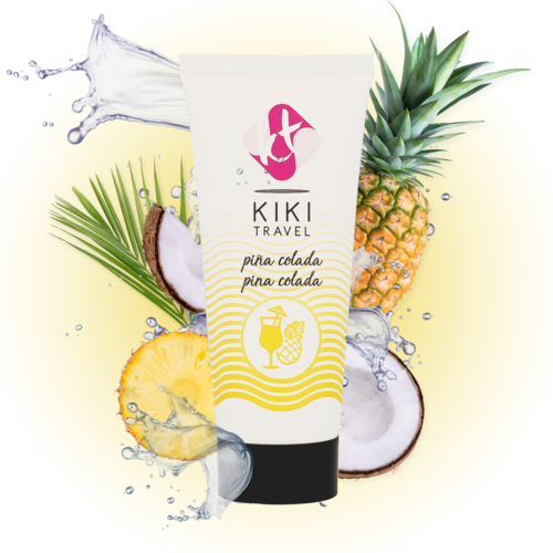 Lubrifiant KIKÍ TRAVEL 50ml cu gust de Piña Colada